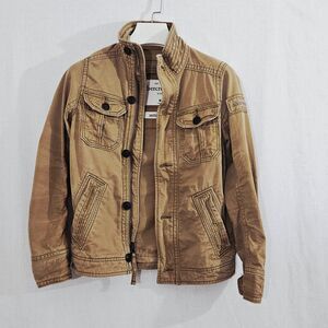 New Vtg ABERCROMBIE Youth SENTINEL Jacket Sz MEDIUM or Womens XS Y2K